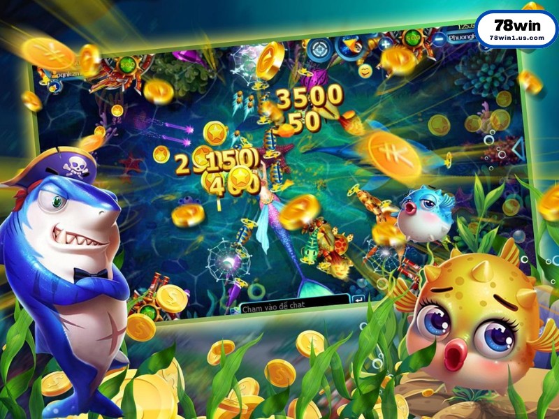 Khuyến mãi hấp dẫn khi chơi bắn cá xèng tại 78Win