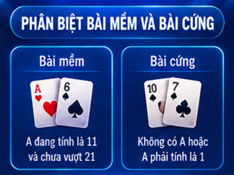 Blackjack tự nhiên khác gì tổng 21 thông thường