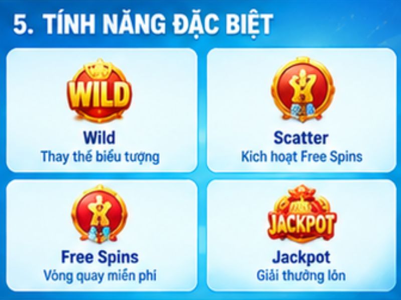 Các tính năng đặc biệt