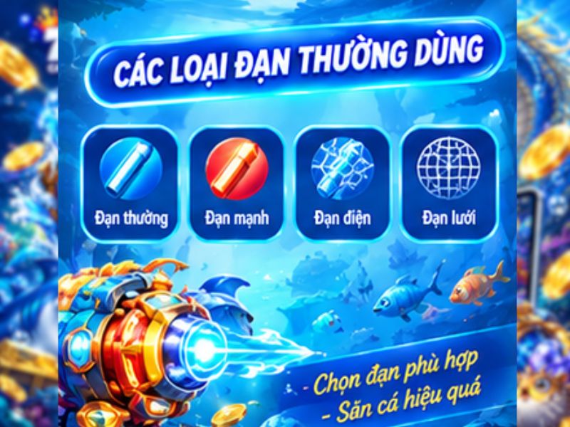 các loại đạn thường dùng